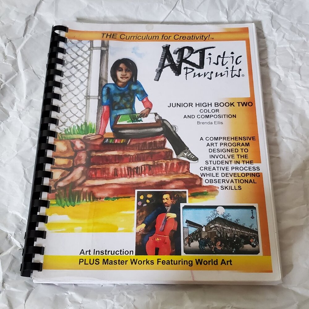 Artistic Pursuits Junior High Book 2 "Color and Composition" Art Instruc…